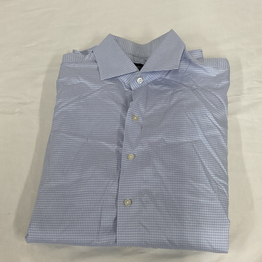 EUC Mens long sleeve button down Proper cloth shirt